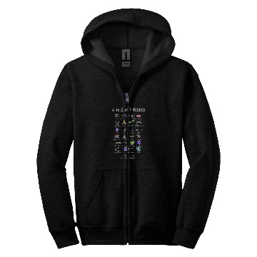 Discover Physics Teacher Science Student Future Physicist Zip Hoodies