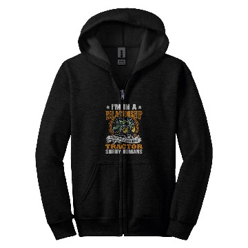 Discover My Favourite Tractor 2Agriculture Harvest Zip Hoodies