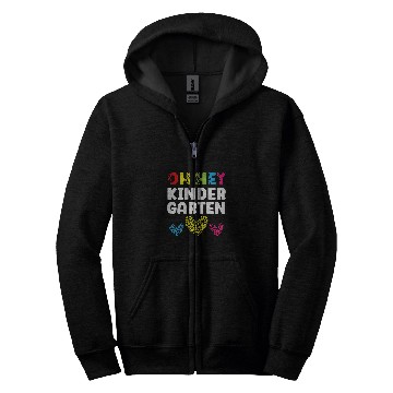 Discover Kindergarten Back to School Kinder Student Teacher Zip Hoodies