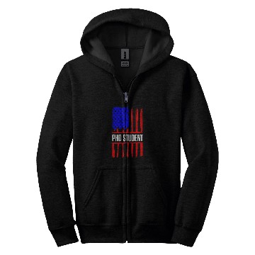 Discover PhD Student Dissertation Doctorate Graduation 74 Zip Hoodies