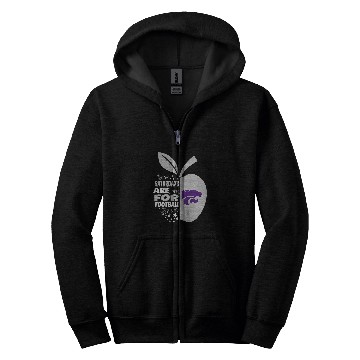 Discover Kansas State Wildcats Teacher Apple Saturdays For Football Zip Hoodies
