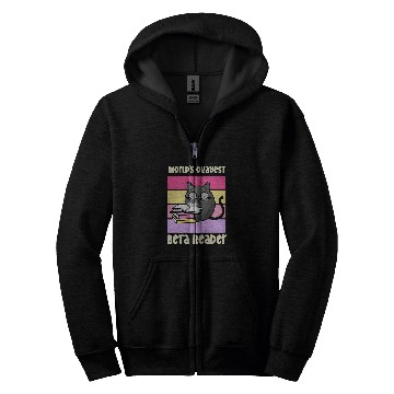 Discover Worlds Okayest Beta Reader 2Book Reviewer Author Writer Zip Hoodies
