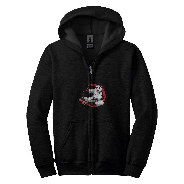 Discover Karate Panda Bear Lover Karateka Trainee Instructor Zip Hoodies