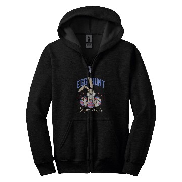 Discover Egg Hunt Supervisor Zip Hoodies
