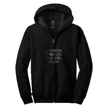 Discover Funny Middle School Graduation Junior High Graduation Zip Hoodies
