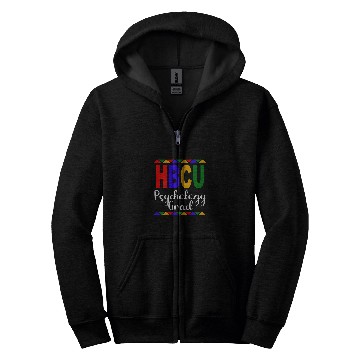 Discover HBCU Psychology Major Student Grad Zip Hoodies