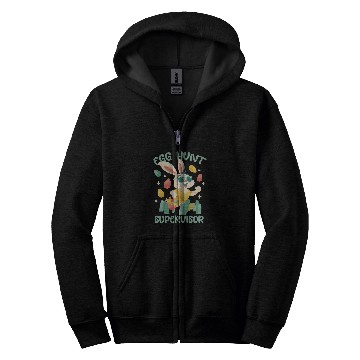 Discover Egg Hunt Supervisor Zip Hoodies