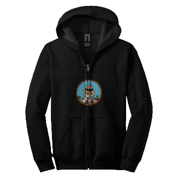 Discover RQ COWBOY LARRY Zip Hoodies