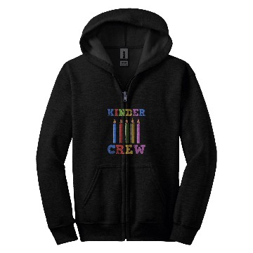 Discover Kindergarten Student Back to School Zip Hoodies