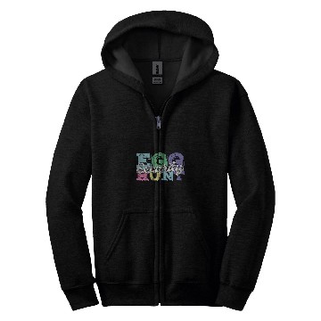 Discover Egg Hunt Security Retro Easter Egg Hunt Supervisor Easter Zip Hoodies