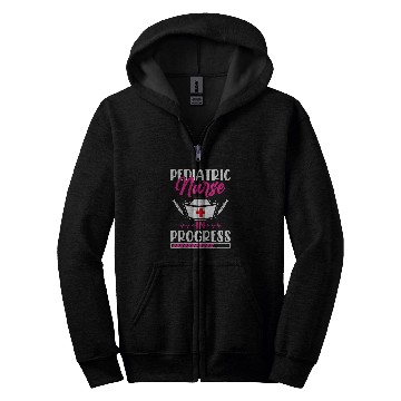 Discover Funny Pediatric nurses In Progress Loading Training Student Zip Hoodies