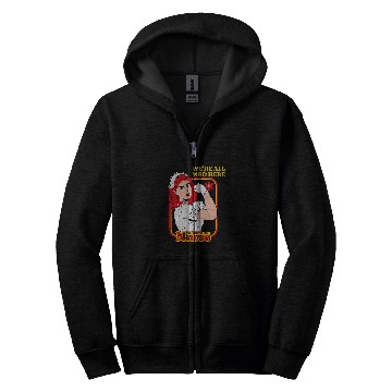 Discover Funny Night Shift nurses Were All Mad Here ICU RN CNA nurses Zip Hoodies