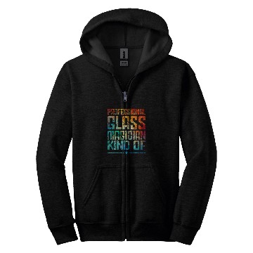 Discover Funny Stained Glass Artist Stained Glass Window Art 2 Zip Hoodies