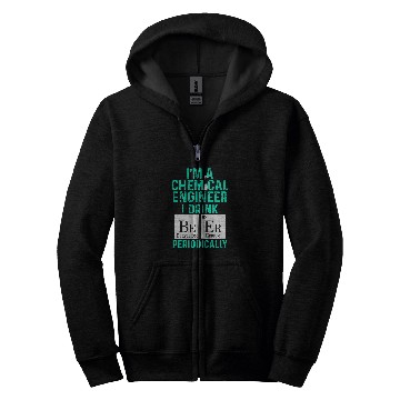 Discover chemicals Engineer Beer Periodically Engineering 5 Zip Hoodies