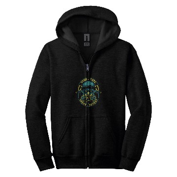 Discover Sand Tape Spray Repeat Automotive Vehicle Car Painter Zip Hoodies