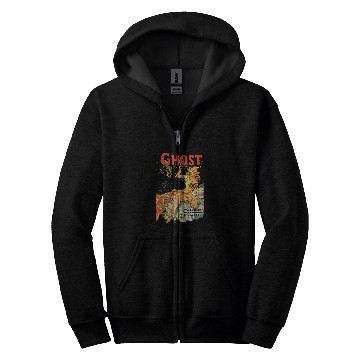 Discover Halloween Horror vintages ghosts Comic Book Retro Scary Zip Hoodies