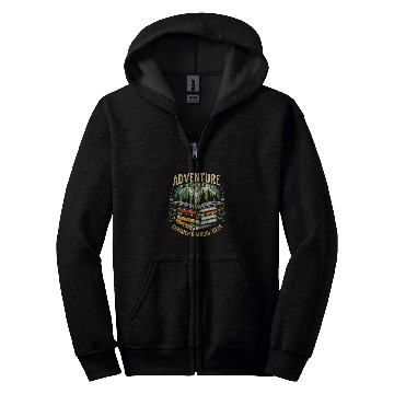 Discover Adventure Begins At Your Library Summer Reading Activities Zip Hoodies