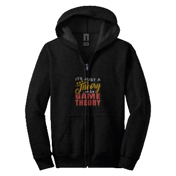 Discover Game Theory Student Mathematician Logical Thinker 3 Zip Hoodies