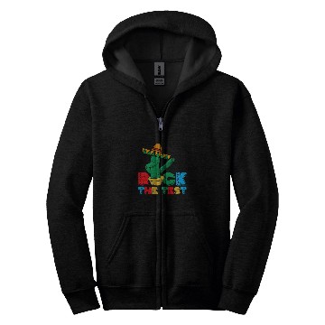 Discover Test Day For Teacher Professor Educator Principal Test Exam 4 Zip Hoodies