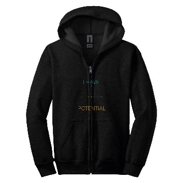 Discover I Have Potential Physics Major Scientist Physicist Zip Hoodies