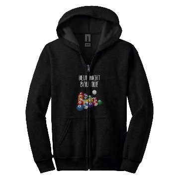 Discover Heul Nicht Build On Billiard Pool Player Zip Hoodies