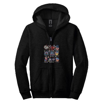 Discover Speech Language Pathologist 4th Of July Speech Therapy SLP Zip Hoodies