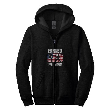 Discover Earned Not Given Karate Fighter Martial Arts Zip Hoodies