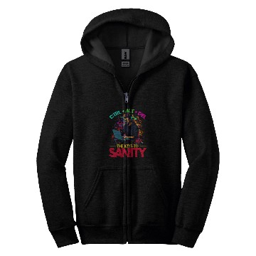 Discover Programmer IT CtrlAltDel The Keys To Sanity Tech Support Zip Hoodies