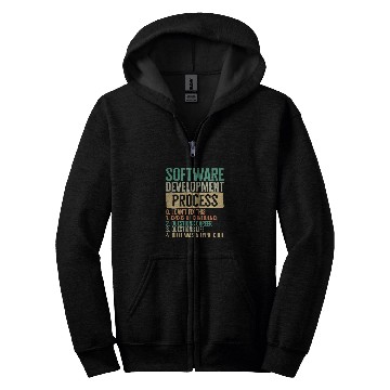 Discover Programmer I Software Development Process 0 Cant Fix 1 Cris Zip Hoodies