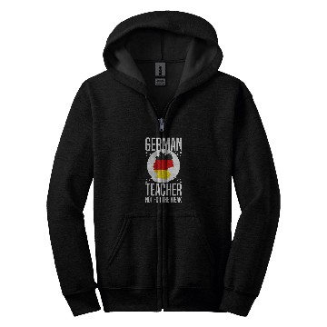 Discover German Teacher Germany Flag Language Lesson Student 11 Zip Hoodies