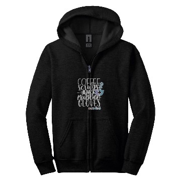 Discover Womens Essential Registered Blessed nurses Frontline worker 1 Zip Hoodies