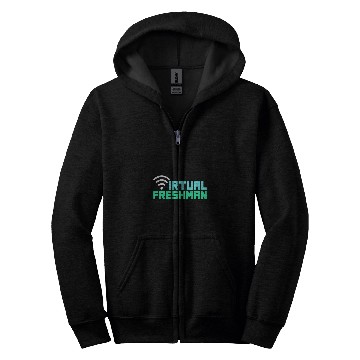 Discover Virtual Freshman Online College Student Online Learning Zip Hoodies