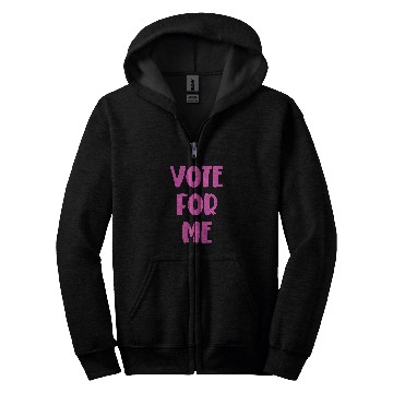 Discover Vote For Me Election Day Student Council Apparel 9 Zip Hoodies