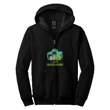 Discover I Love Programming Professional Computer Programming Career Zip Hoodies