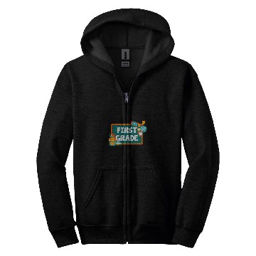 Discover First Grade 1st Grade Teacher Appreciation School Zip Hoodies