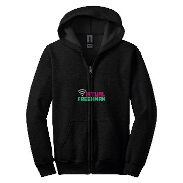 Discover Virtual Freshman Online College Student Online Learning 1 Zip Hoodies