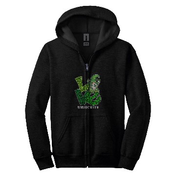 Discover St Patricks Day Love Gnome Kindergarten Teacher Or Student Zip Hoodies