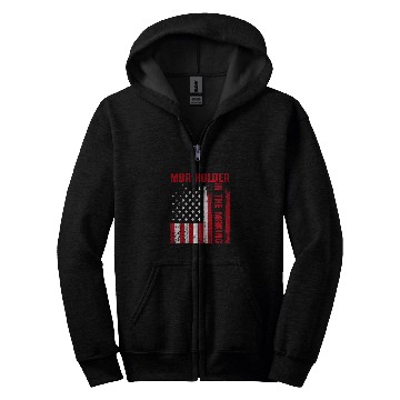 Discover MBA Student Business Degree Graduation 80 Zip Hoodies