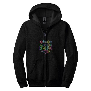 Discover I Love Reading Book Lovers Gift Reading Club Zip Hoodies