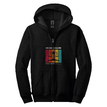 Discover Im Not Arguing Im Practicing For Law School Student 1 Zip Hoodies