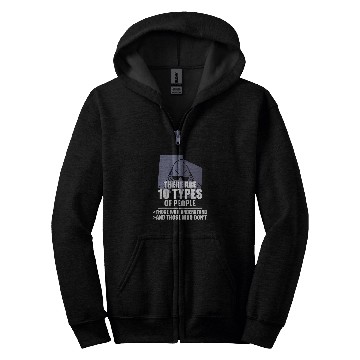 Discover Funny Binary Code Saying Computer Science Programmer Zip Hoodies