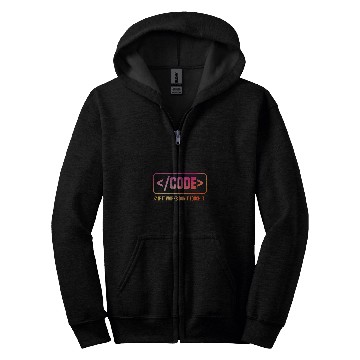 Discover Funny Code Quote Programming Developer Software Engineer Zip Hoodies