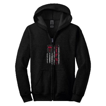 Discover LPN American Flag July 4th Licensed Practical nurses LPN Zip Hoodies