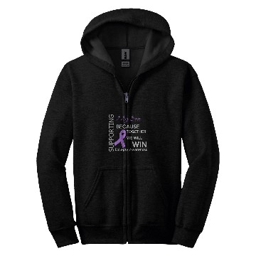 Discover Supporting my Son Epilepsy Awareness Zip Hoodies