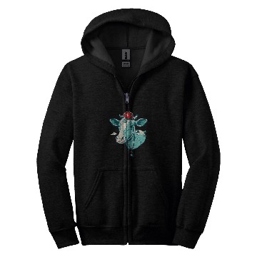 Discover medicals Nursing Cattle on nurses Cow Zip Hoodies