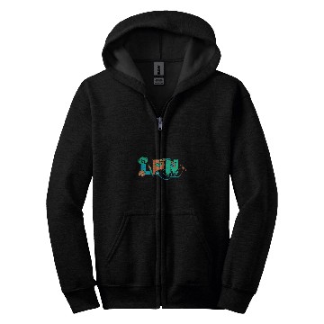 Discover LPN nurses Licensed Practical Nursing Student Graduation Zip Hoodies
