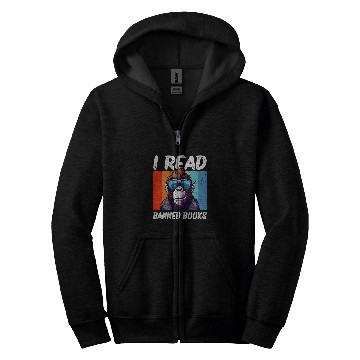 Discover I Read Banned Books 5 Zip Hoodies