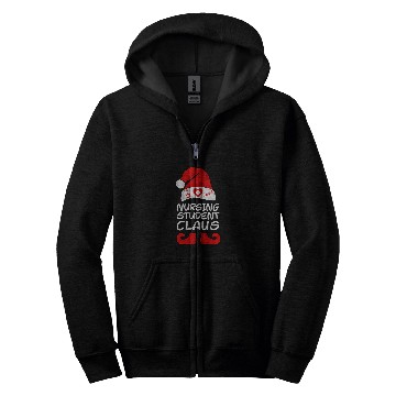 Discover Nursing Student Claus Funny nurses Christmas Zip Hoodies