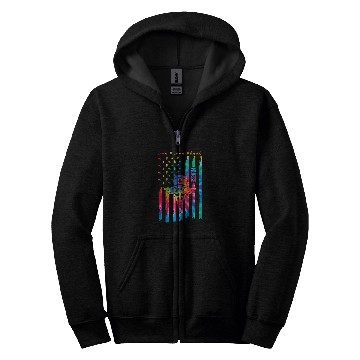 Discover nursess Day Happy nurses Week 2024 Appreciation nurses Tie Dye Zip Hoodies