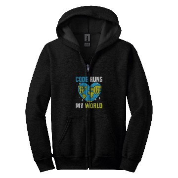 Discover Software Engineer Computer Programmer Programming Code 12 Zip Hoodies